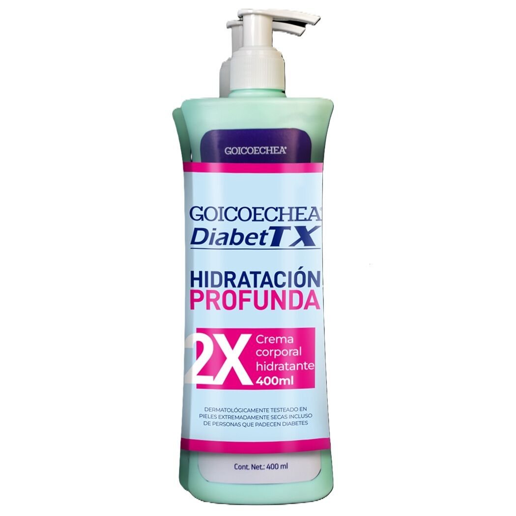 Pack Goicoechea Diabet TX Crema Corporal Hidratante 400ml x2