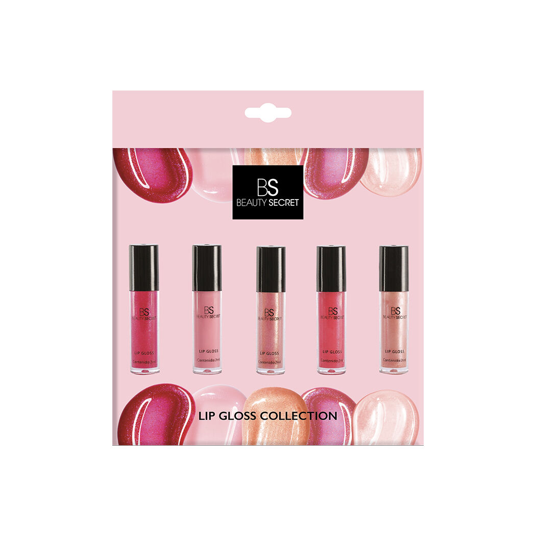 Lip Gloss Beauty Secret Collection 5 Unidades