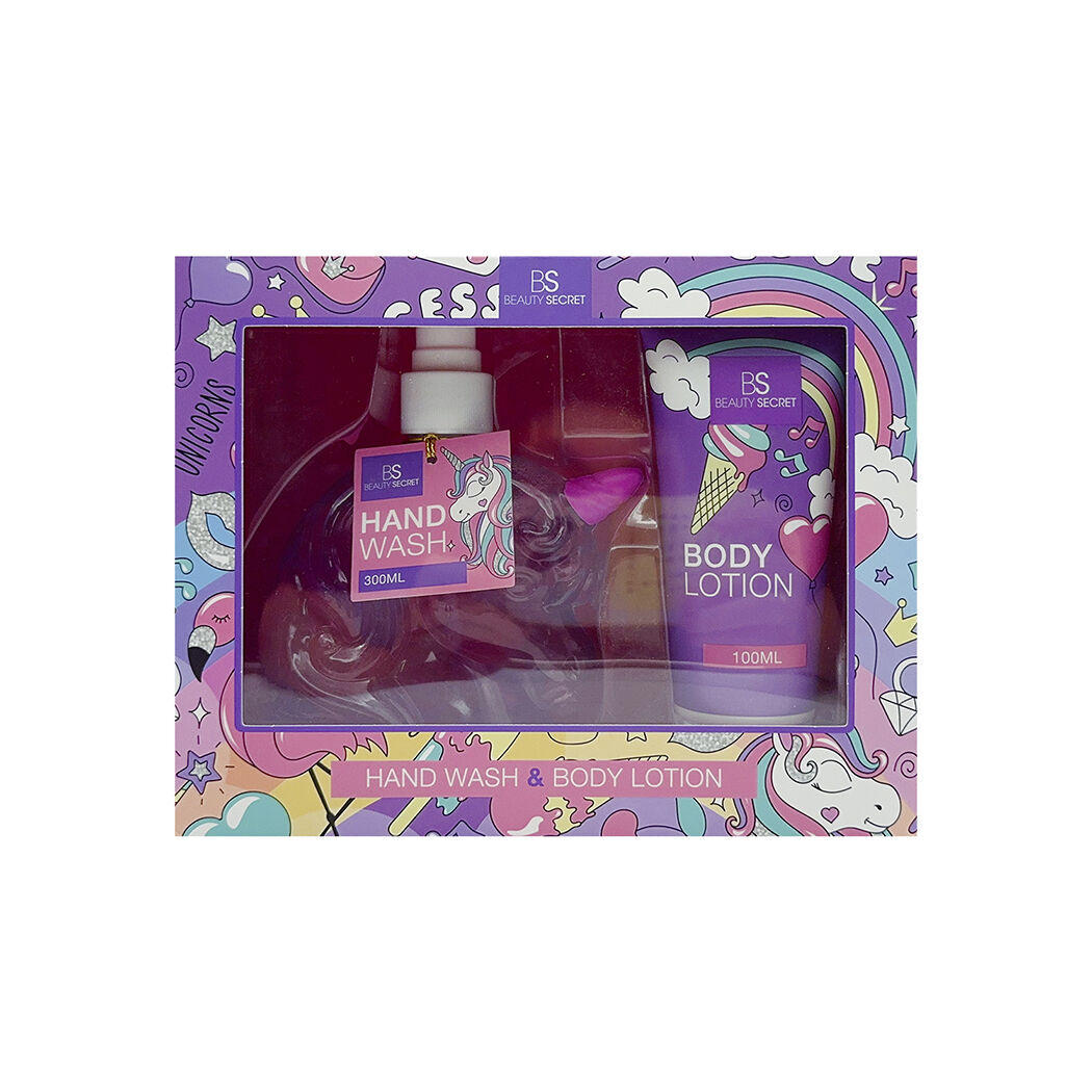 Beauty Secret Hand Wash 300ml + Body Lotion 100ml