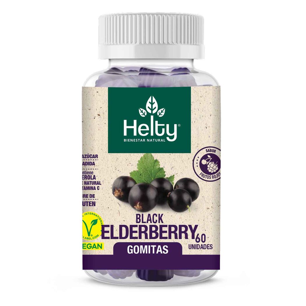 Helty Gomitas Elderberry 60 Gomitas