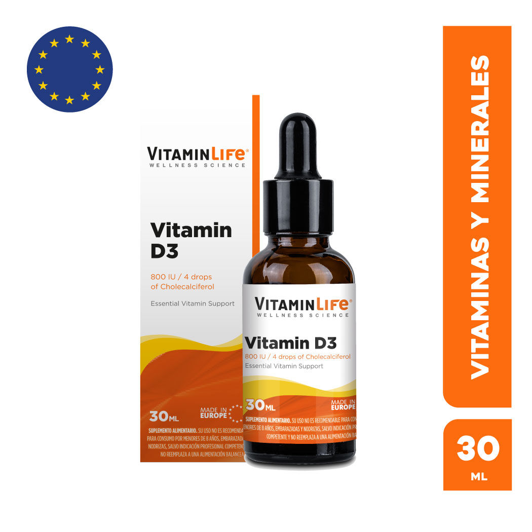 VitaminLife Vitamin D Drops 30ml