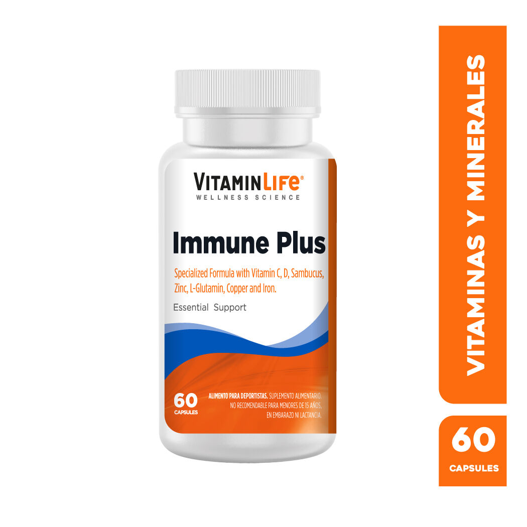 VitaminLife Multivitamínico Immune Plus 60 Cápsulas