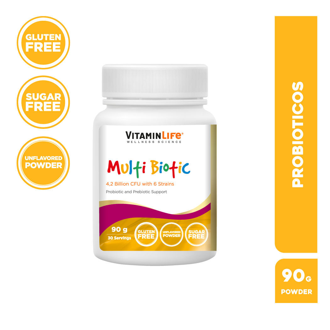 VitaminLife Probiótico Multi Biotic en Polvo 90g