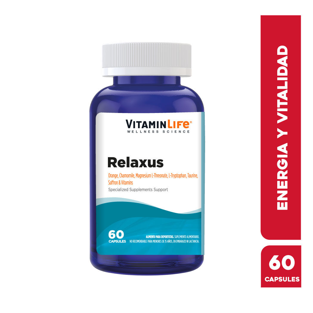 VitaminLife Relaxus 60 Cápsulas