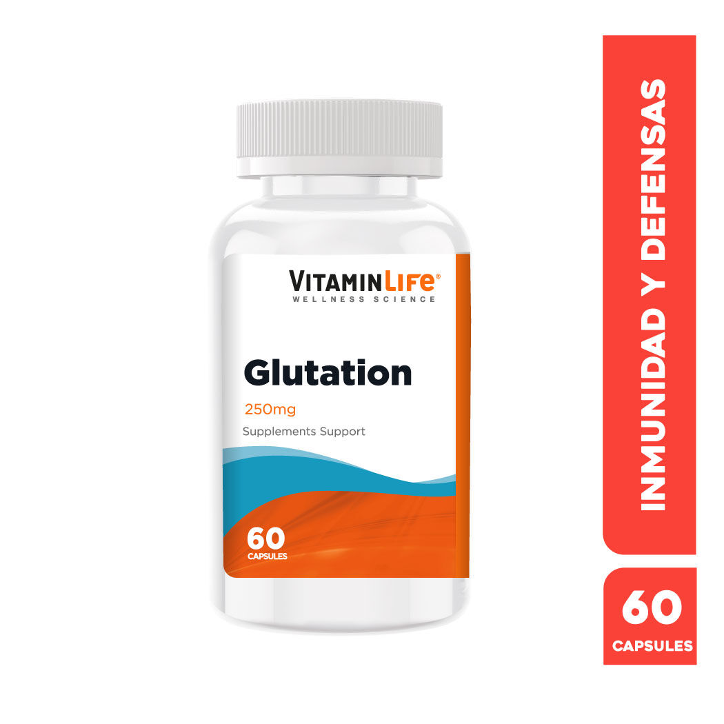 VitaminLife Glutation 250mg 60 Cápsulas