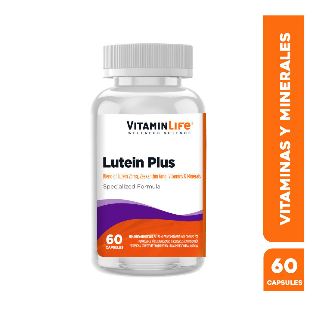 VitaminLife Lutein Plus Suplemento Alimentario 60 Tabletas