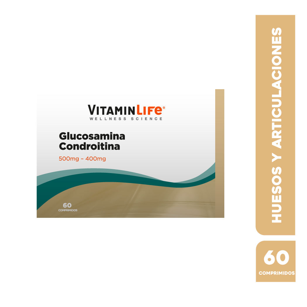 VitaminLife Glucosamina y Condroitina 60 Comprimidos