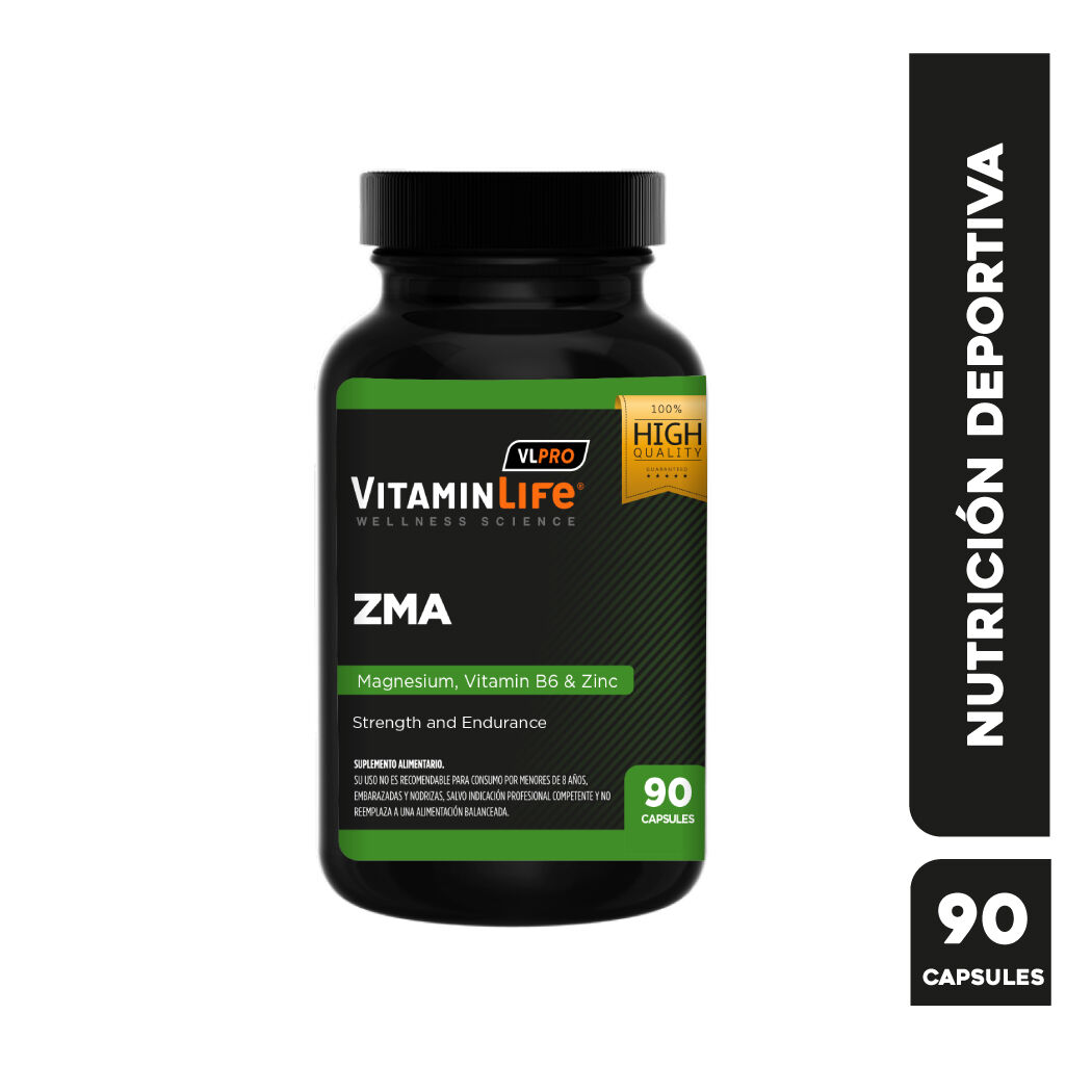 VitaminLife ZMA 90 Cápsulas