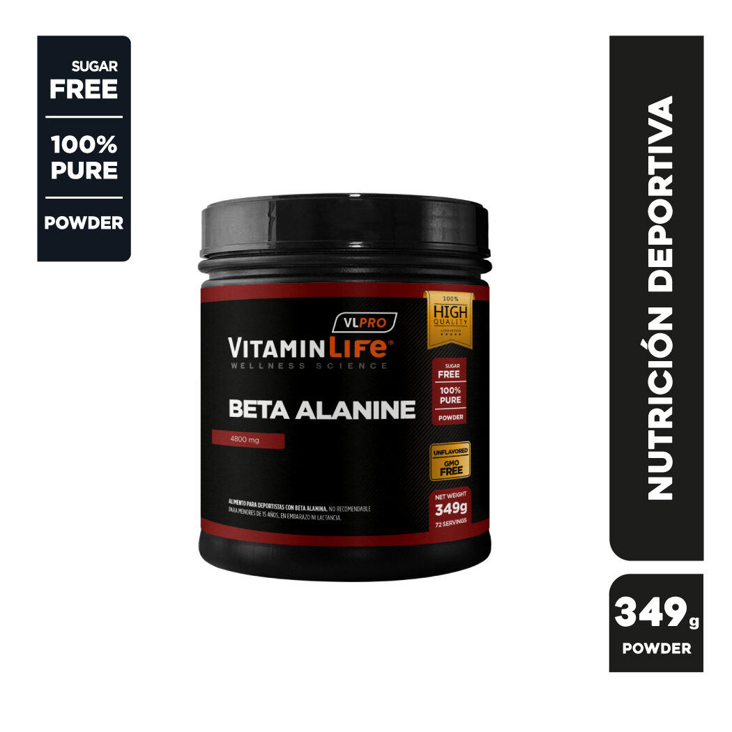VitaminLife Beta Alanine 4800mg 349g