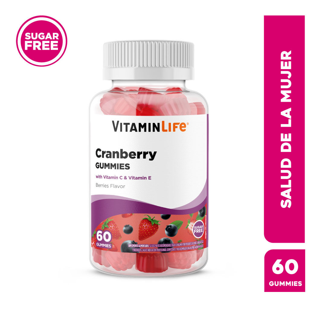 VitaminLife Cranberry Gummies 60 Gomitas
