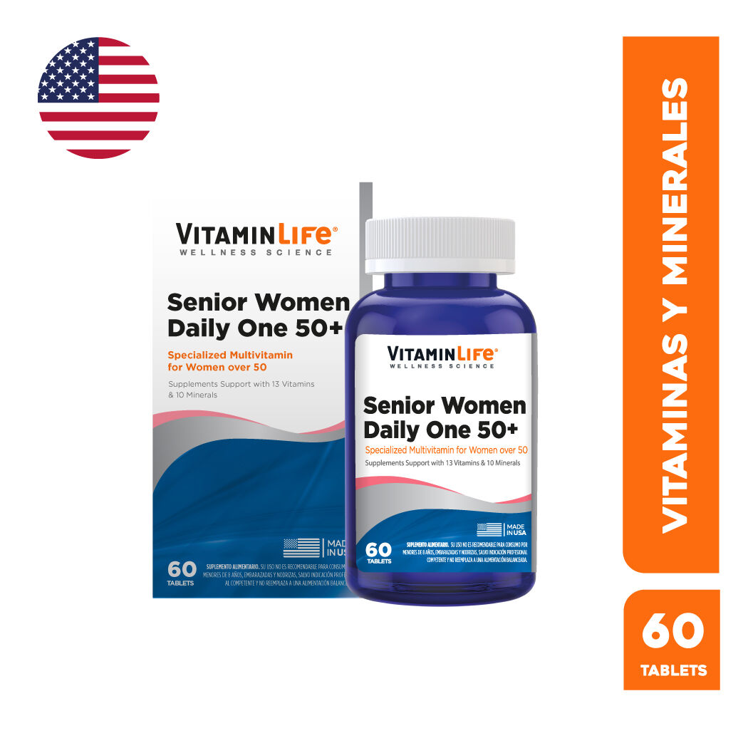 VitaminLife Senior Women Daily One 60 Tabletas