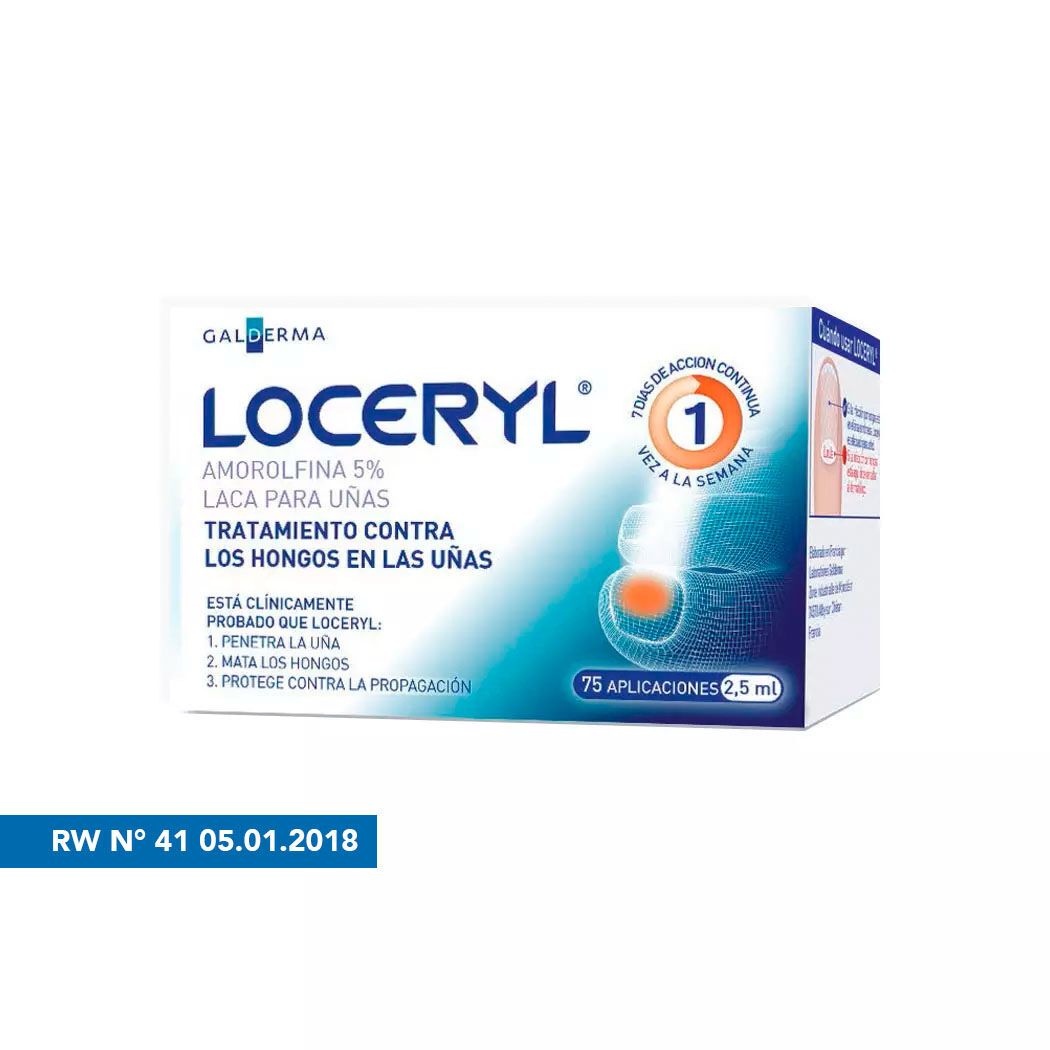 Loceryl Amorolfina Esmalte de Uí±as 2.5ml