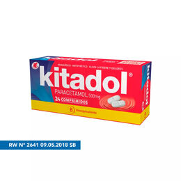 Kitadol (B) Paracetamol 500mg 24 Comprimidos