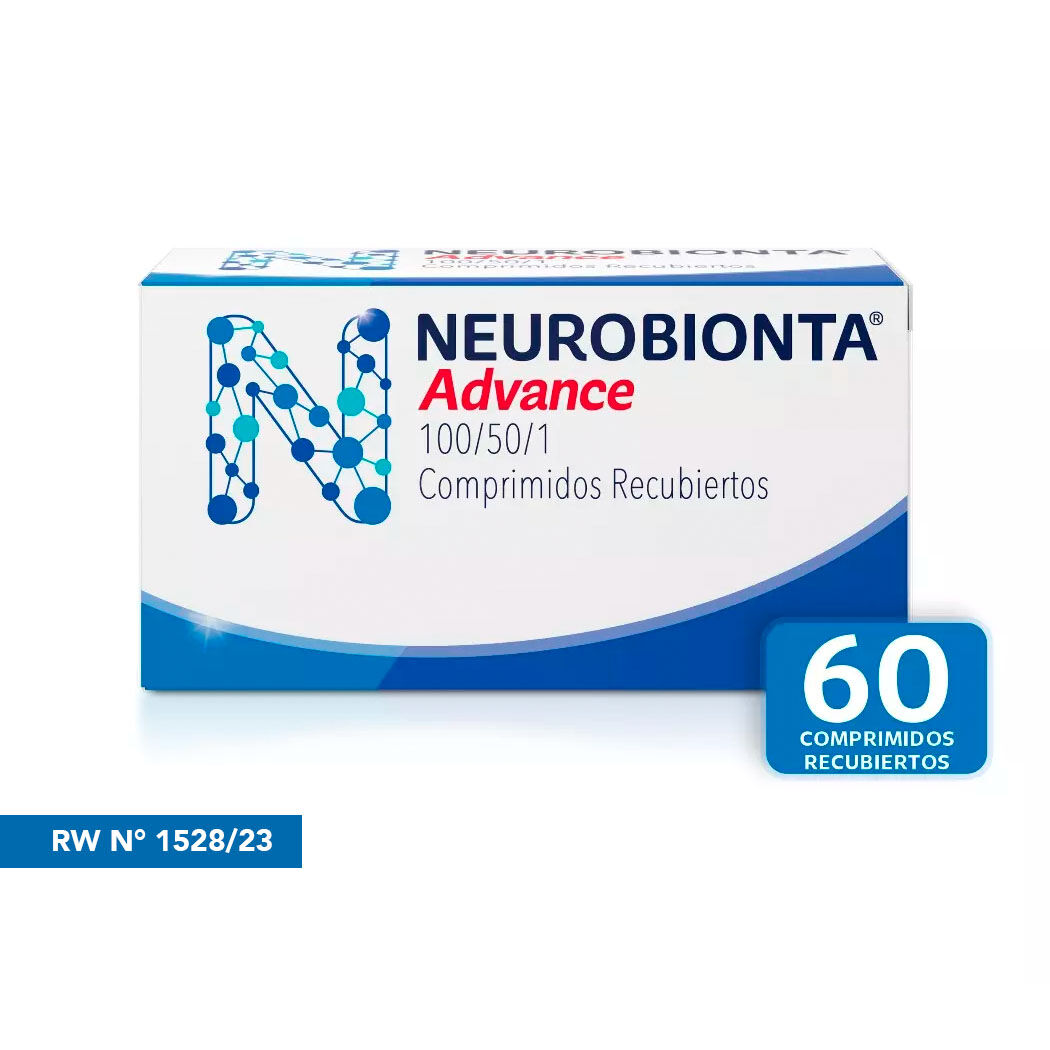 Neurobionta Advance Vitaminas del Complejo B 60 Tabletas