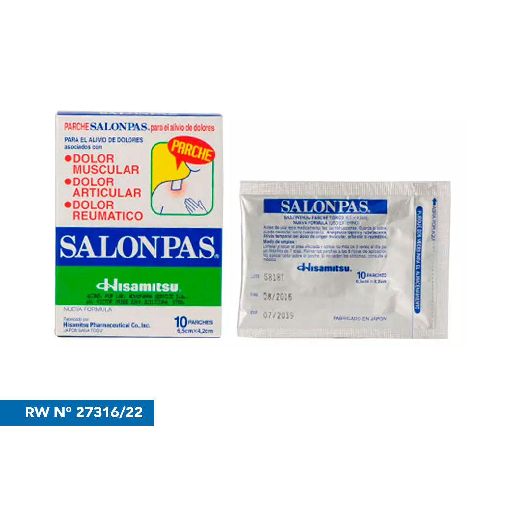 Salonpas Analgésico 10 Parches
