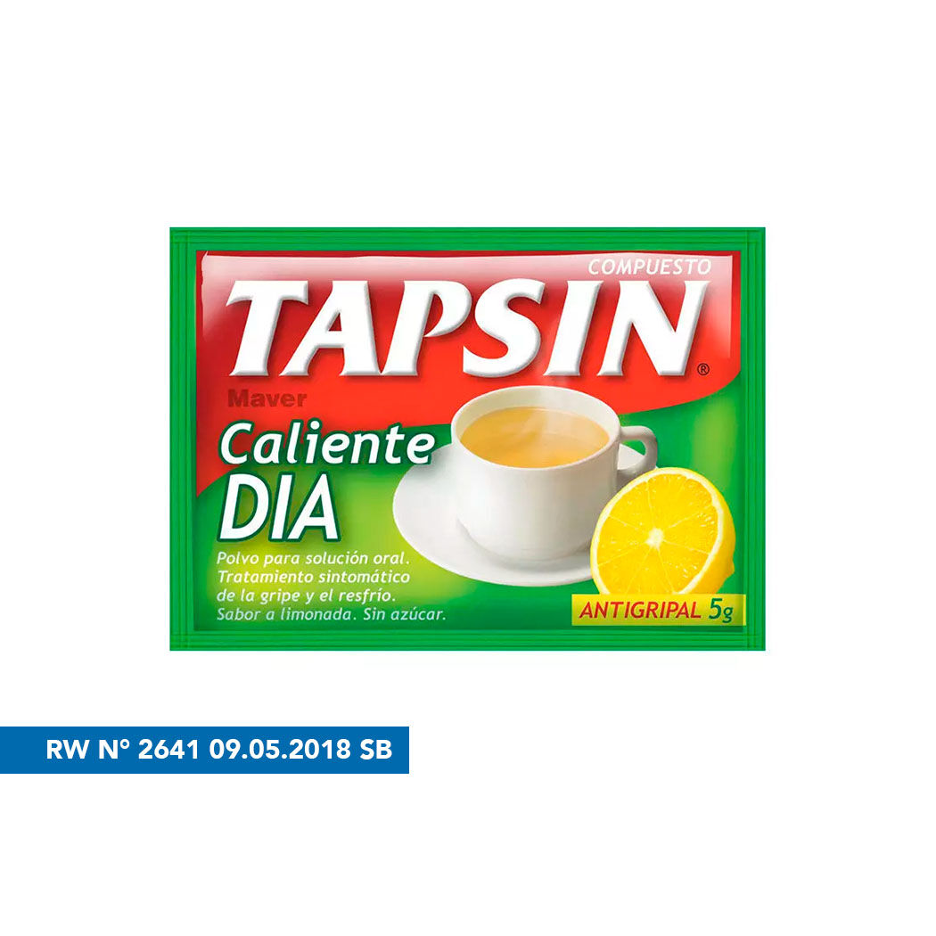 Tapsin Limonada (B) Paracetamol Día 5g
