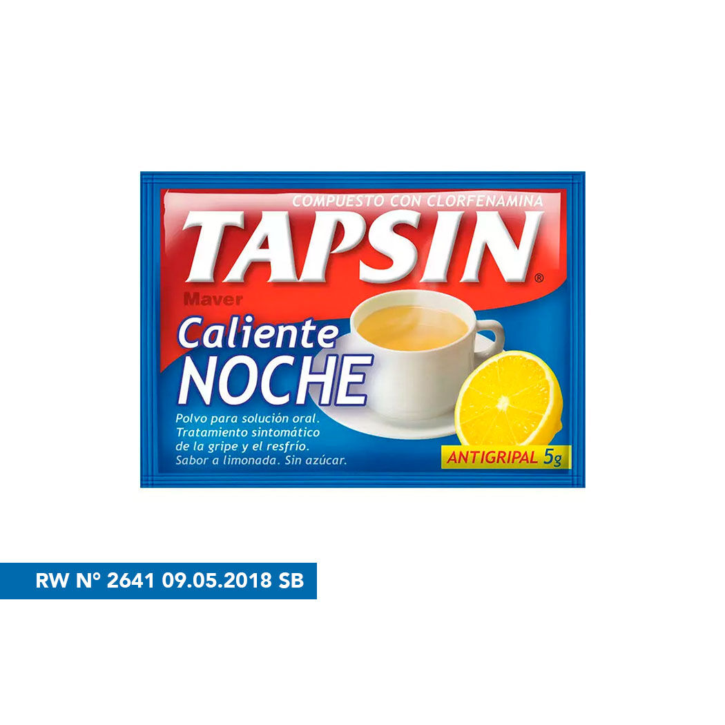 Tapsín Limonada Noche (B) Paracetamol 5g