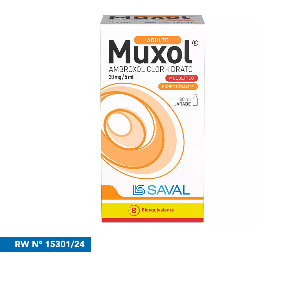 Muxol Adulto Ambroxol Jarabe 100ml