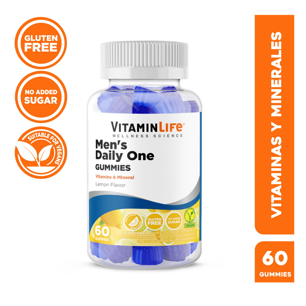 Men's Daily One Gummies 60 Gomitas