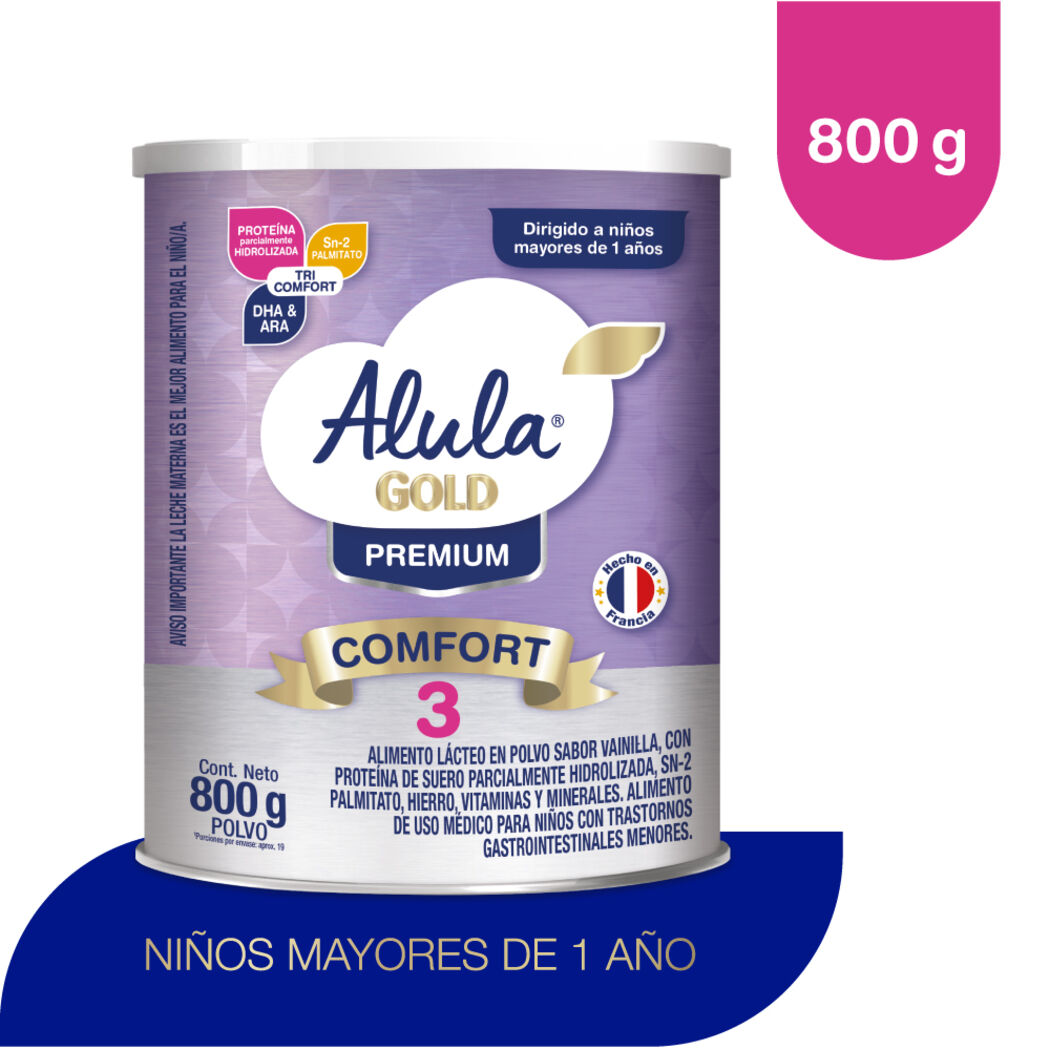 Alula Gold Comfort 3 800g (1 a 3 años)