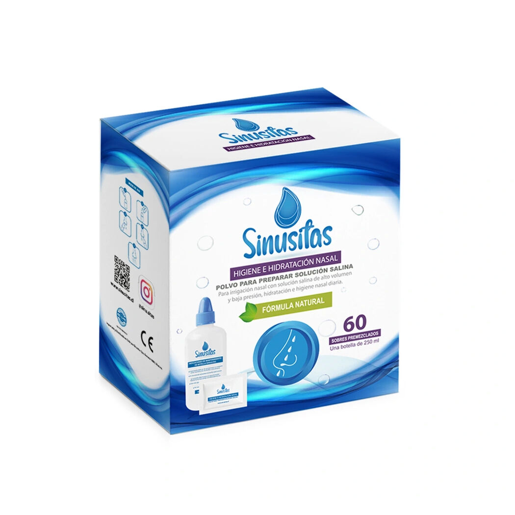 Sinusitas Botella + Sobres 60 Unidades