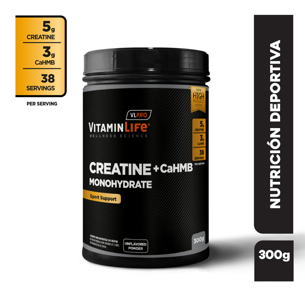 VitaminLife Creatine Monohydrate + HMB 300g