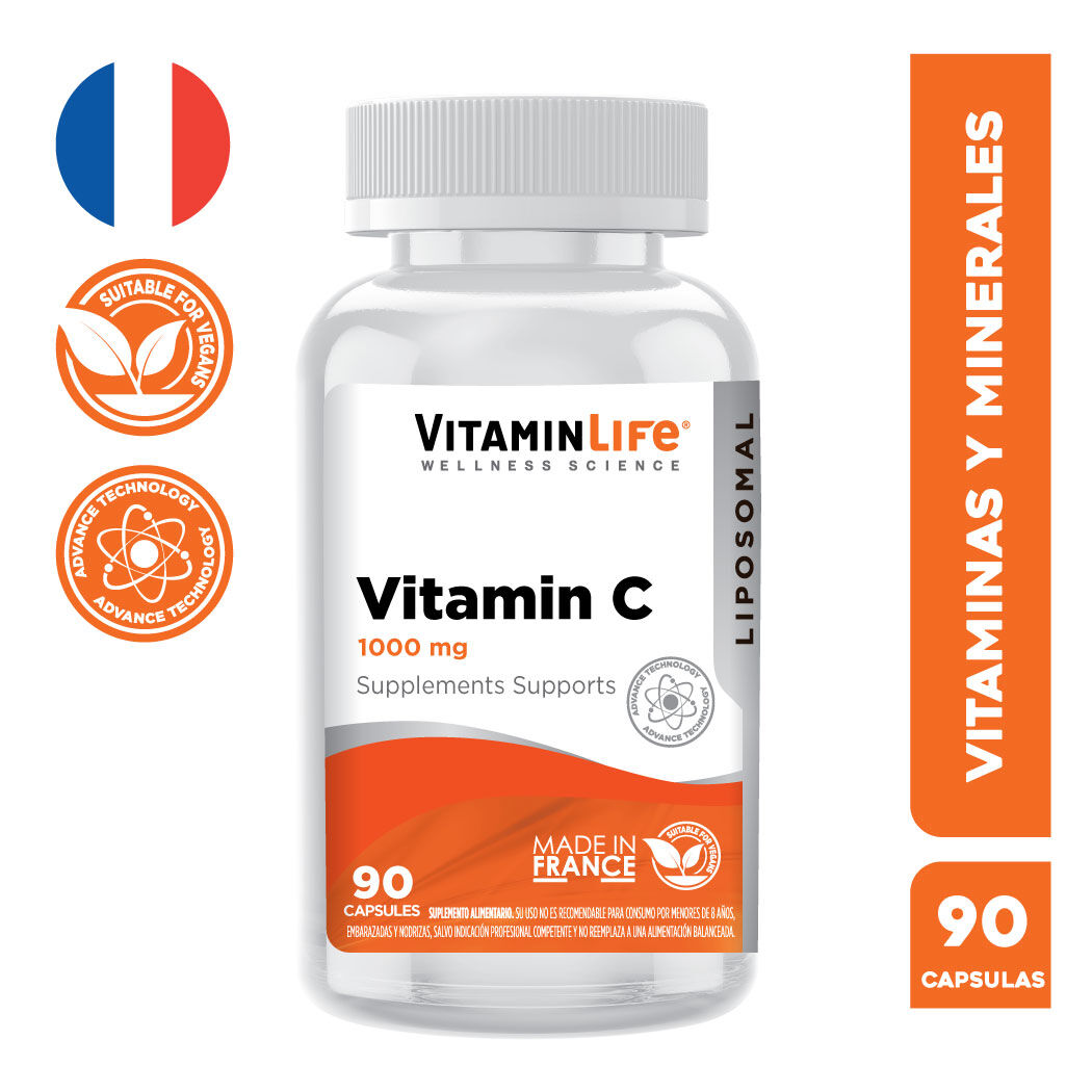 VitaminLife Vitamina C Liposomal 90 Cápsulas