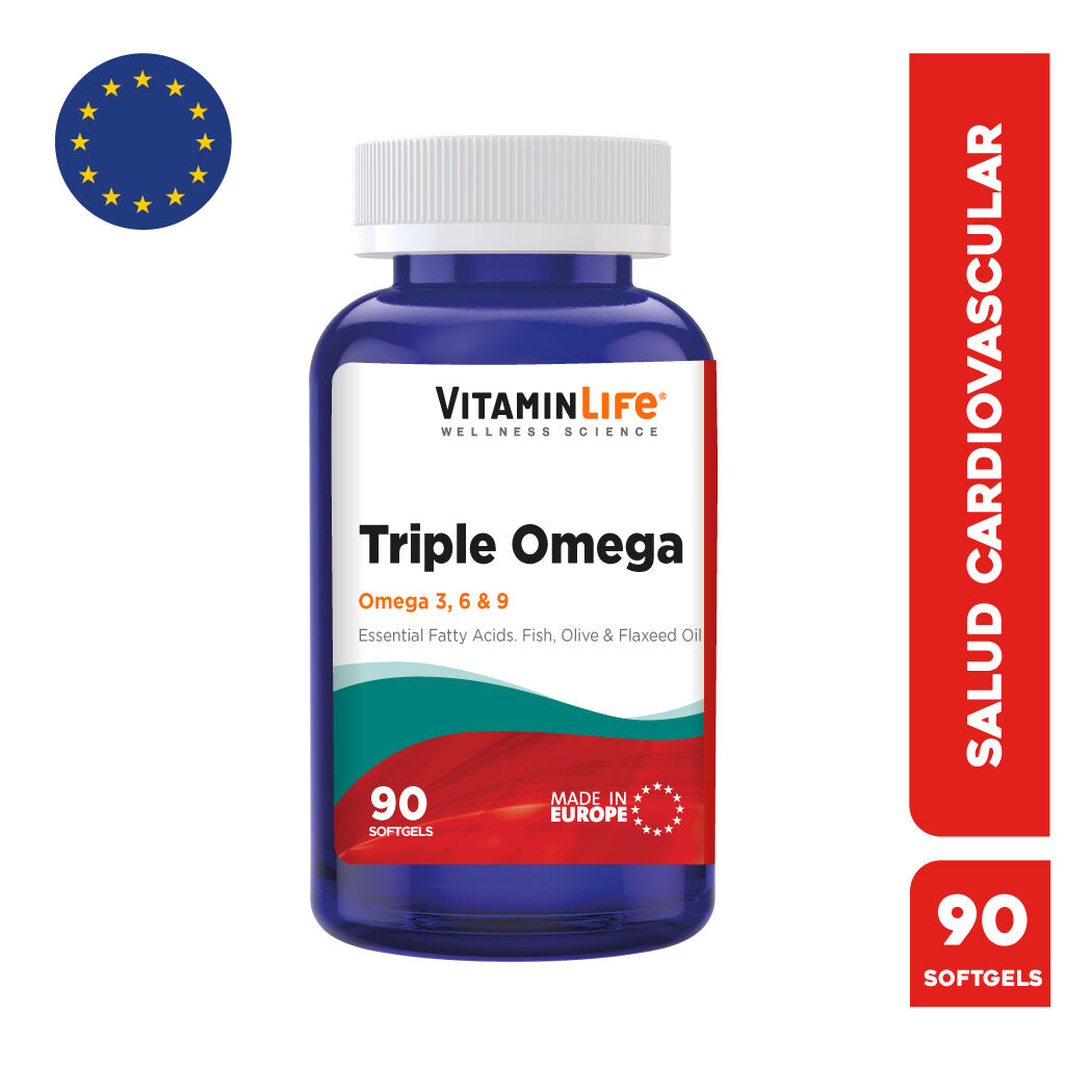VitaminLife Triple Omega 90 Softgels