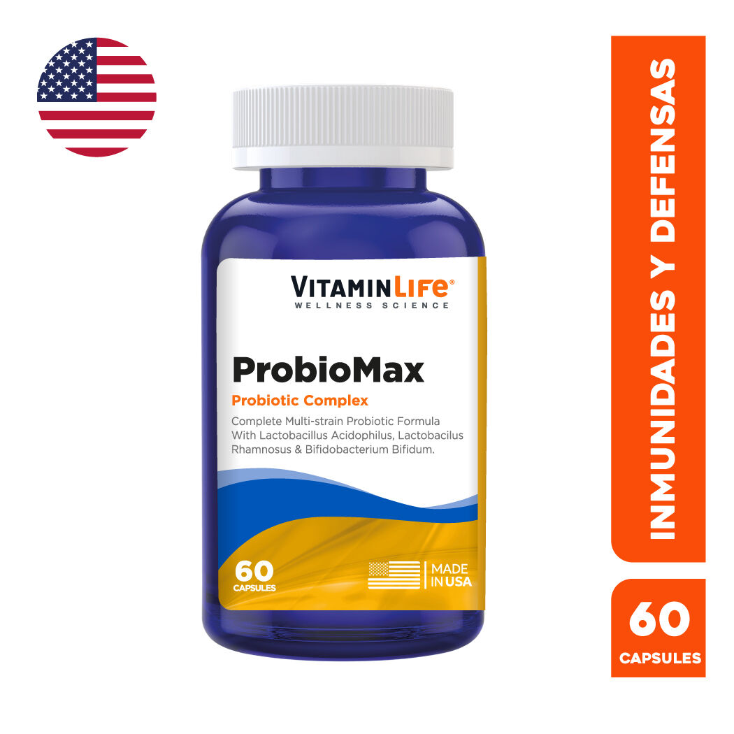 VitaminLife Probiomax 60 Cápsulas
