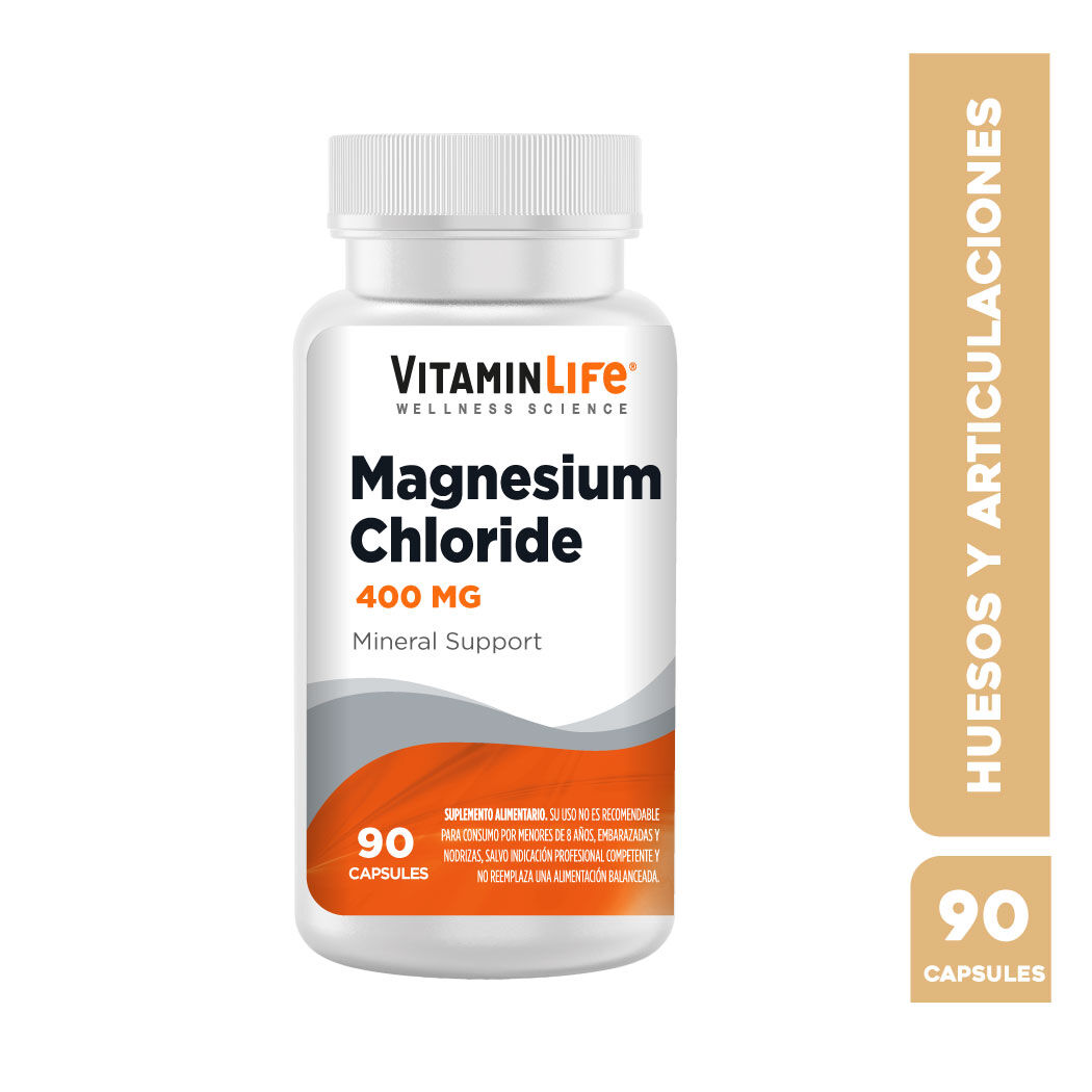 VitaminLife Cloruro de Magnesio 90 Cápsulas