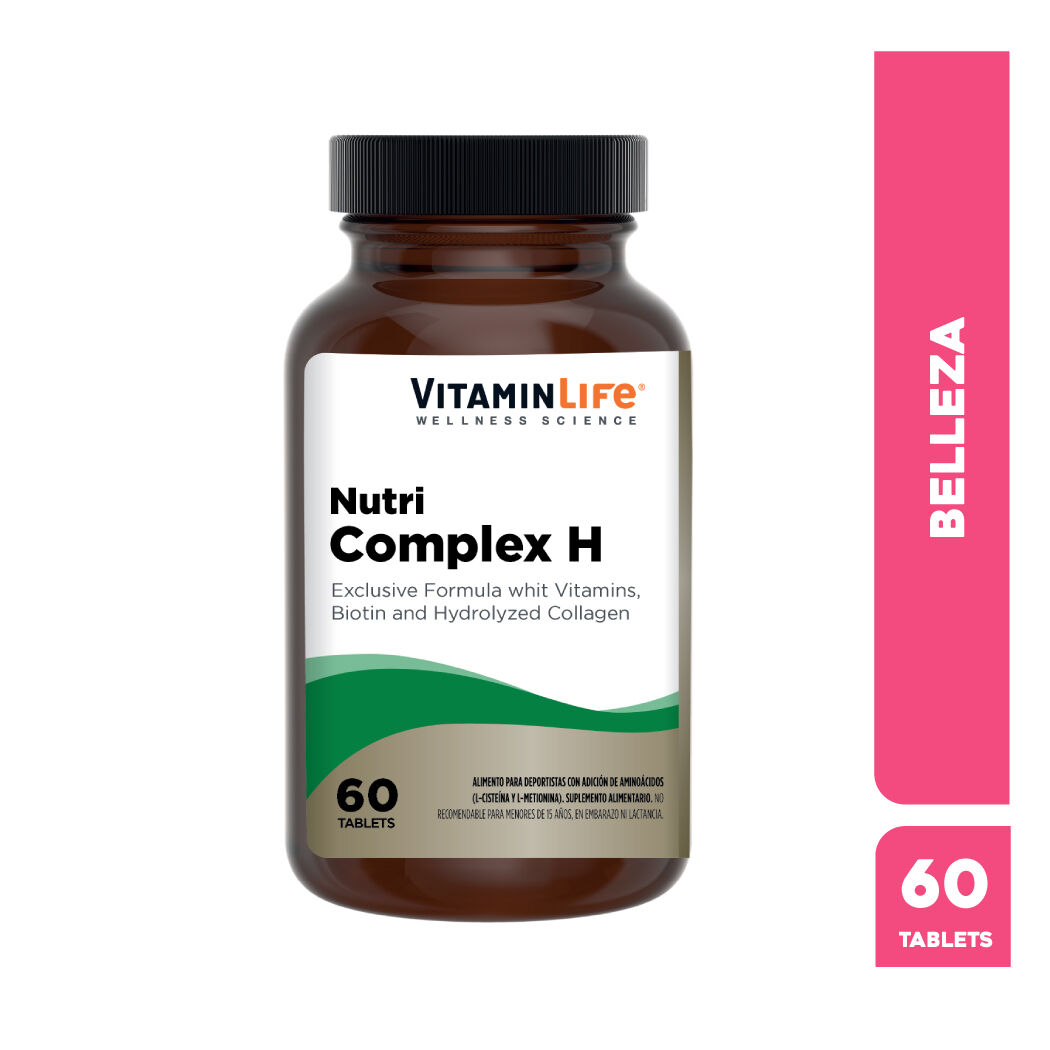 VitaminLife Nutricomplex H 60 Cápsulas