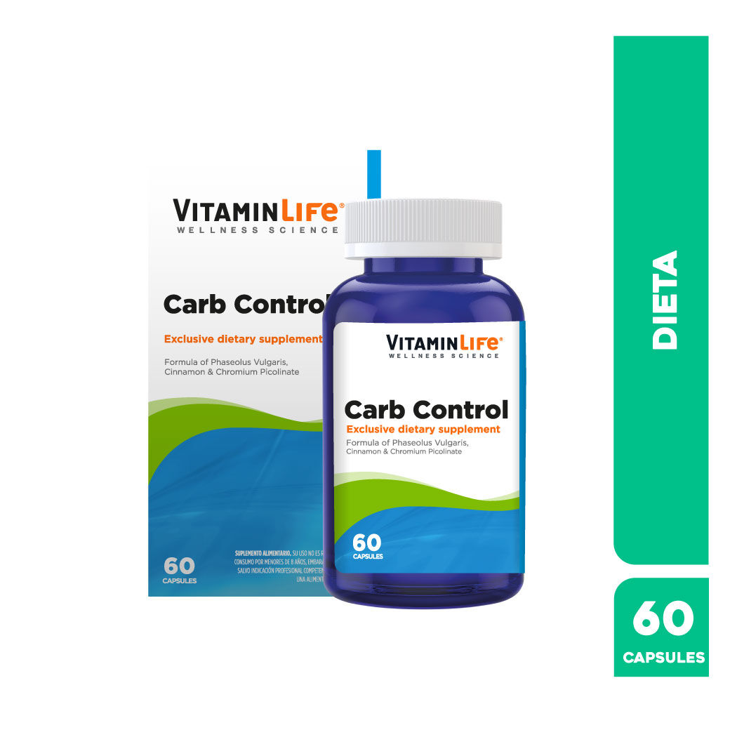 VitaminLife Carb Control 60 Cápsulas