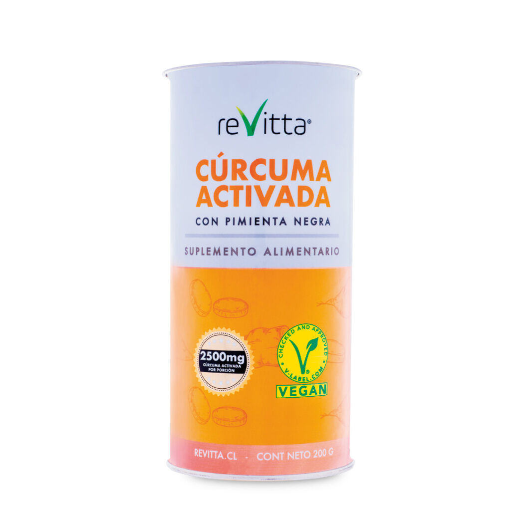 Cúrcuma Activada Con Pimienta 200g