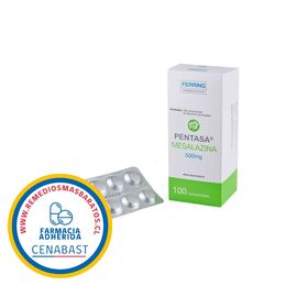 Pentasa Mesalazina 500mg 100 Comprimidos - Cenabast