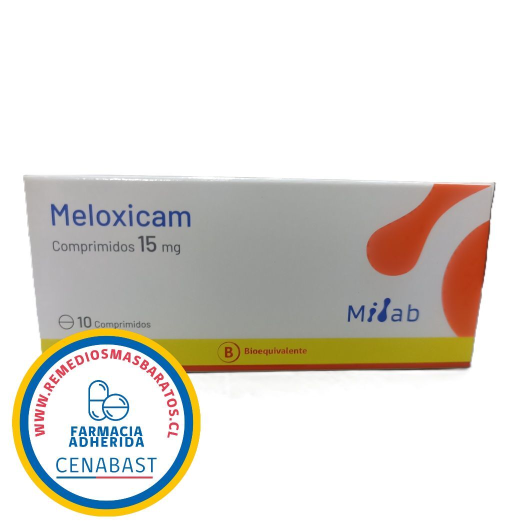 Meloxicam (B) 15mg 10 Comprimidos - Cenabast