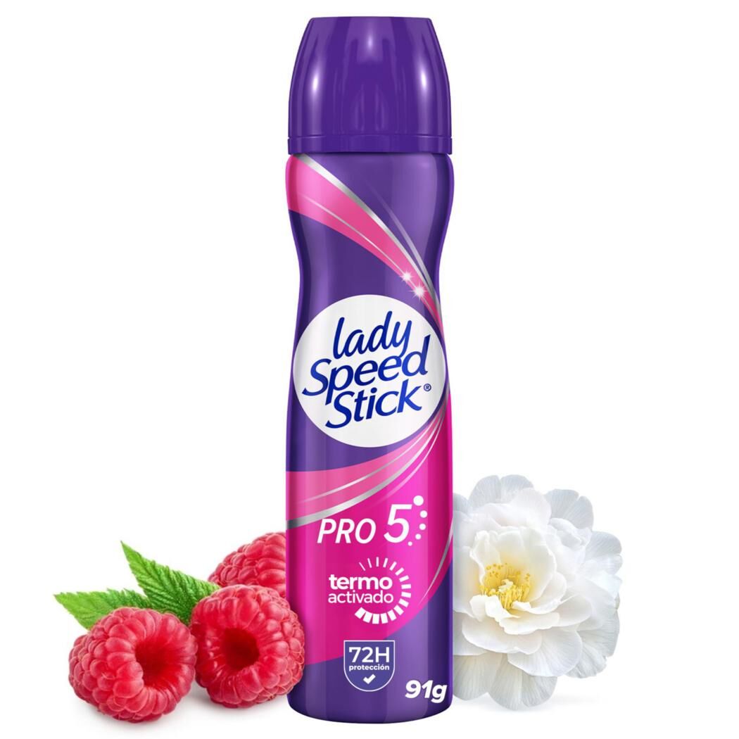 Desodorante En Spray Lady Speed Stick Pro5 24/7 91g