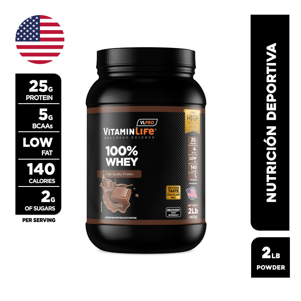 VitaminLife Proteína Whey Chocolate 907g