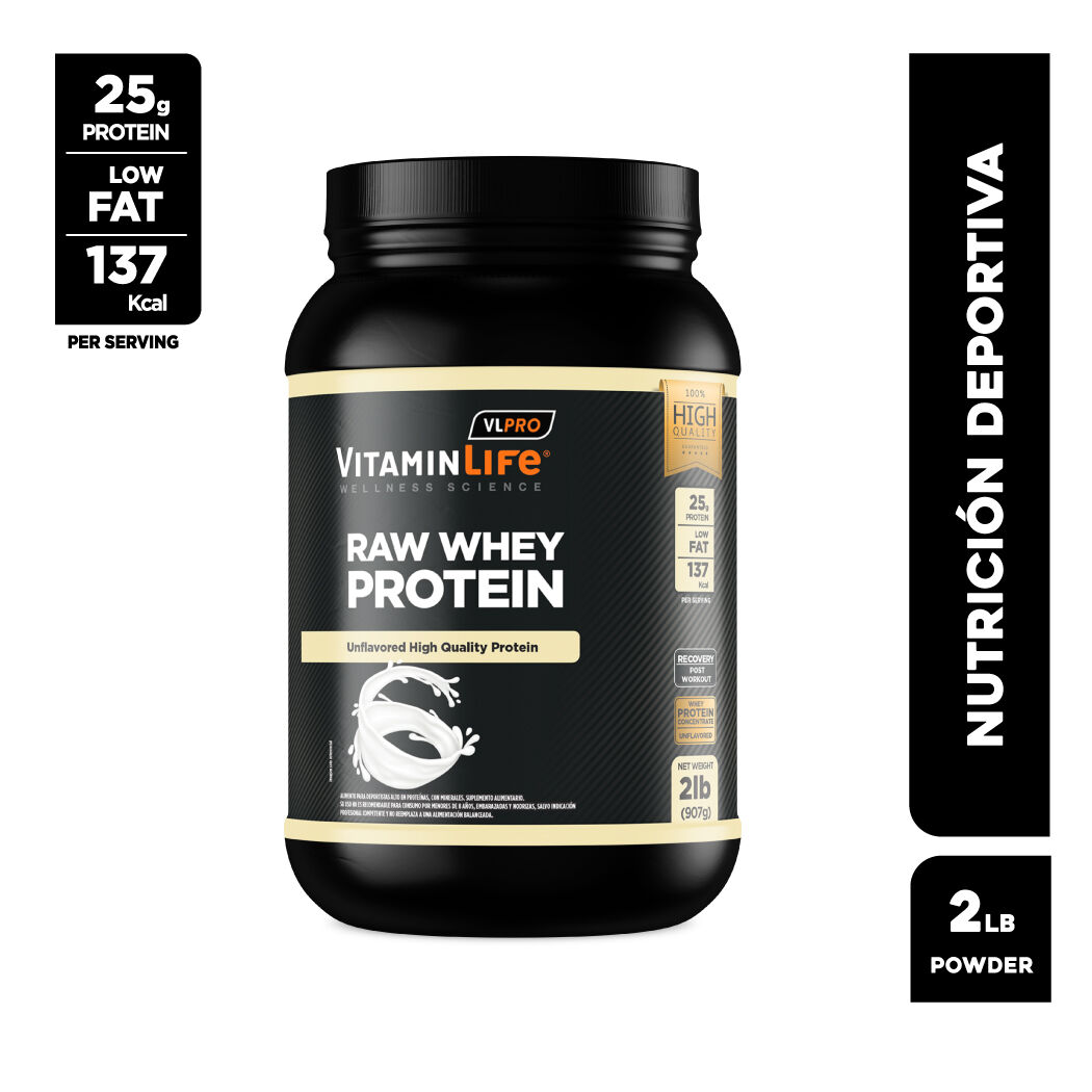 VitaminLife Raw Whey Protein 908g