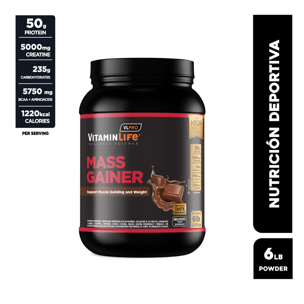 VitaminLife Mass Gainer 6Lb