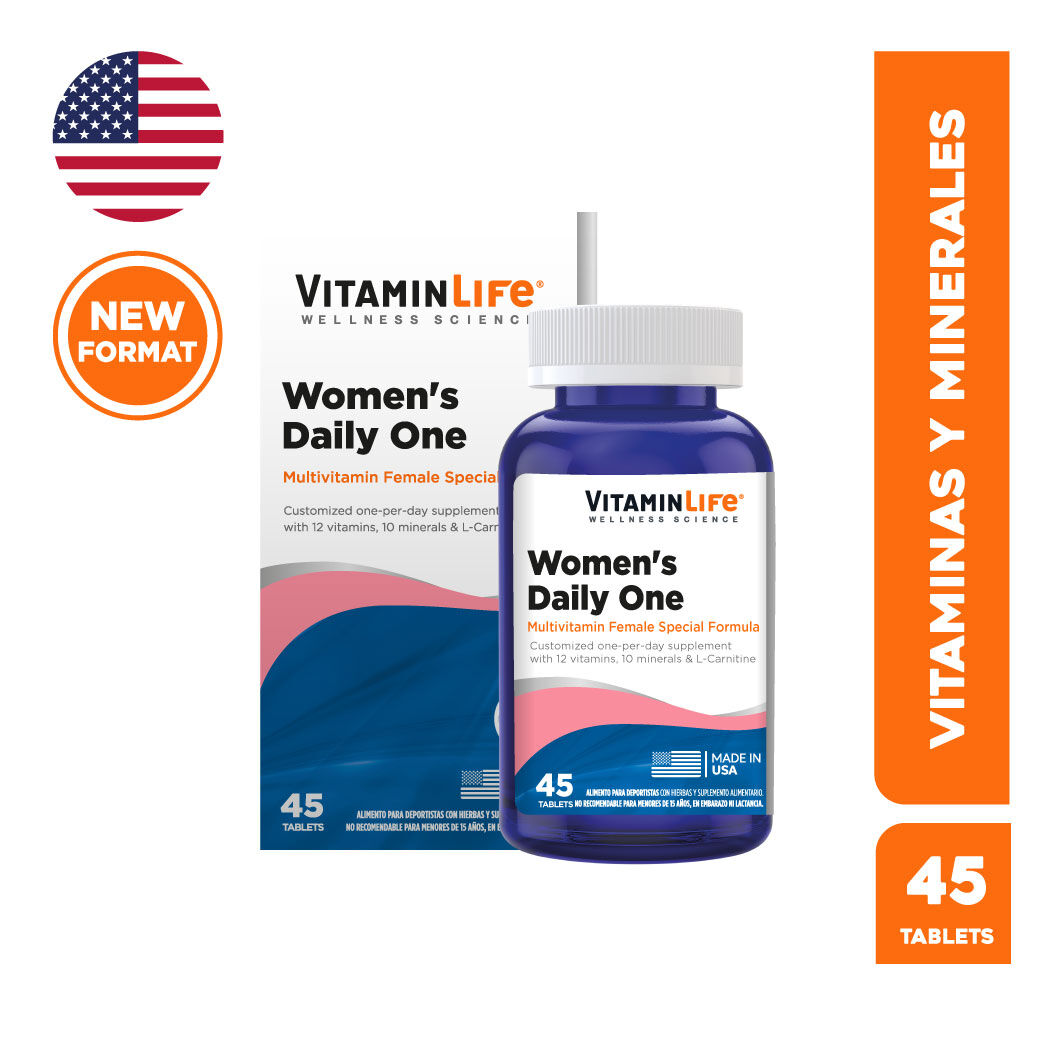 Women's Daily One 45 Tabletas