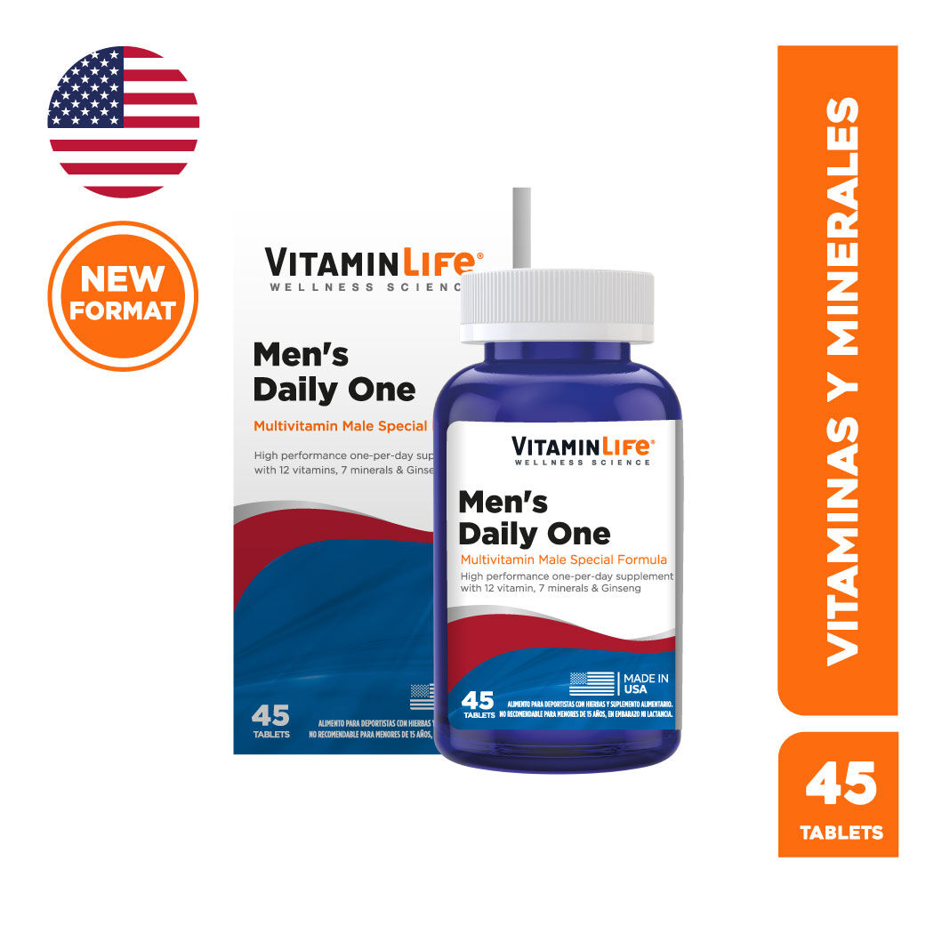 Men's Daily One 45 Tabletas