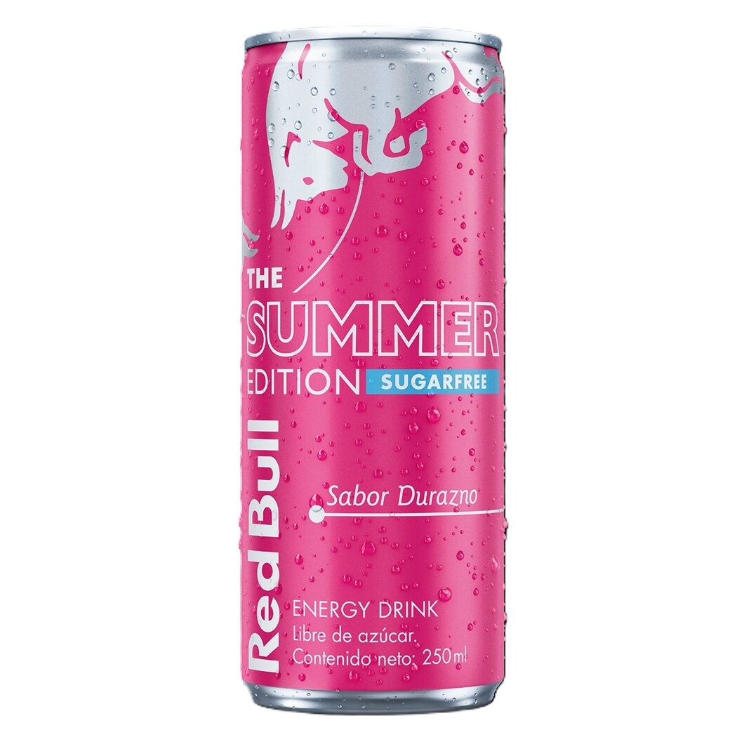 Red Bull Summer Sugar Free Durazno