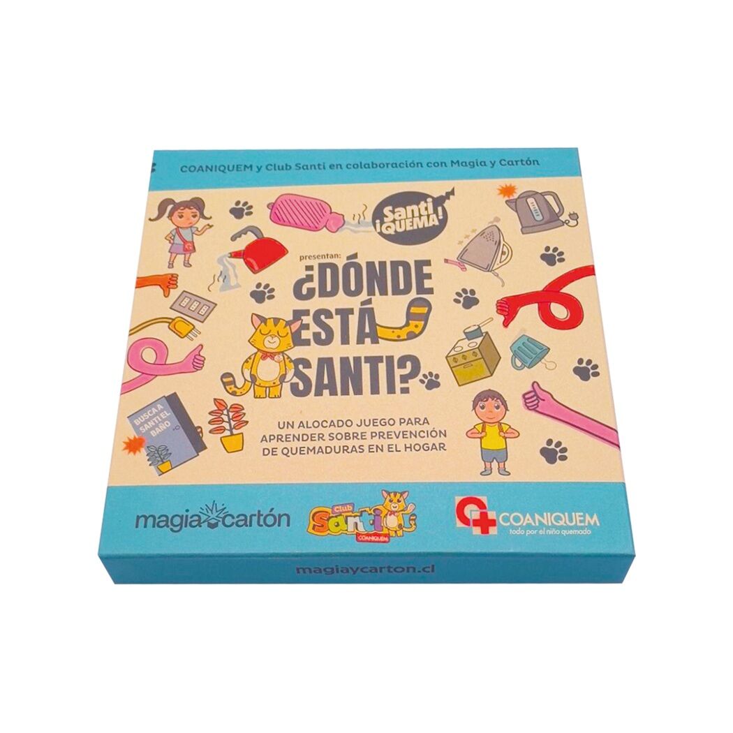 Juego de Mesa ¿Dónde está Santi?