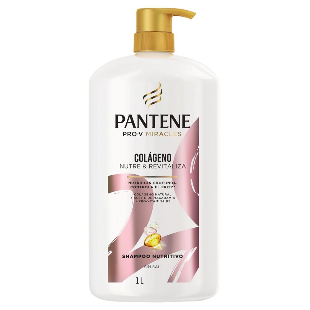 Pantene Shampoo Colágeno 1 Litro
