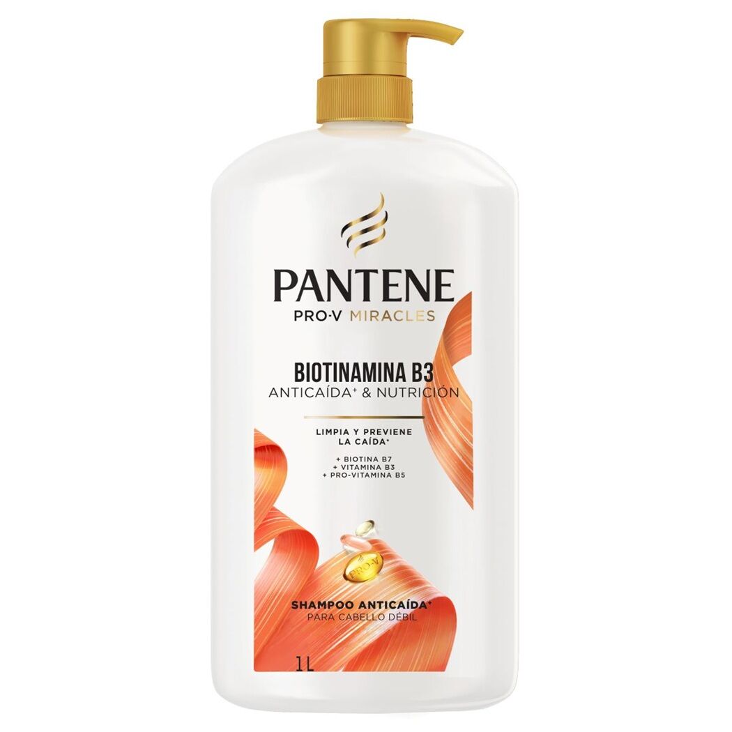 Pantene Shampoo Anti Caída 1 Litro