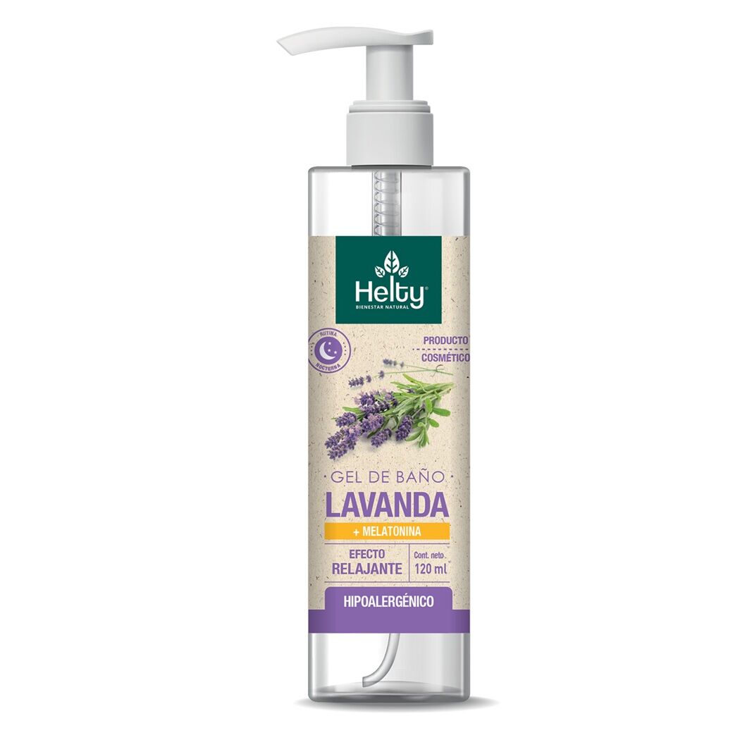 Helty GEL de baño Lavanda con Melatonina