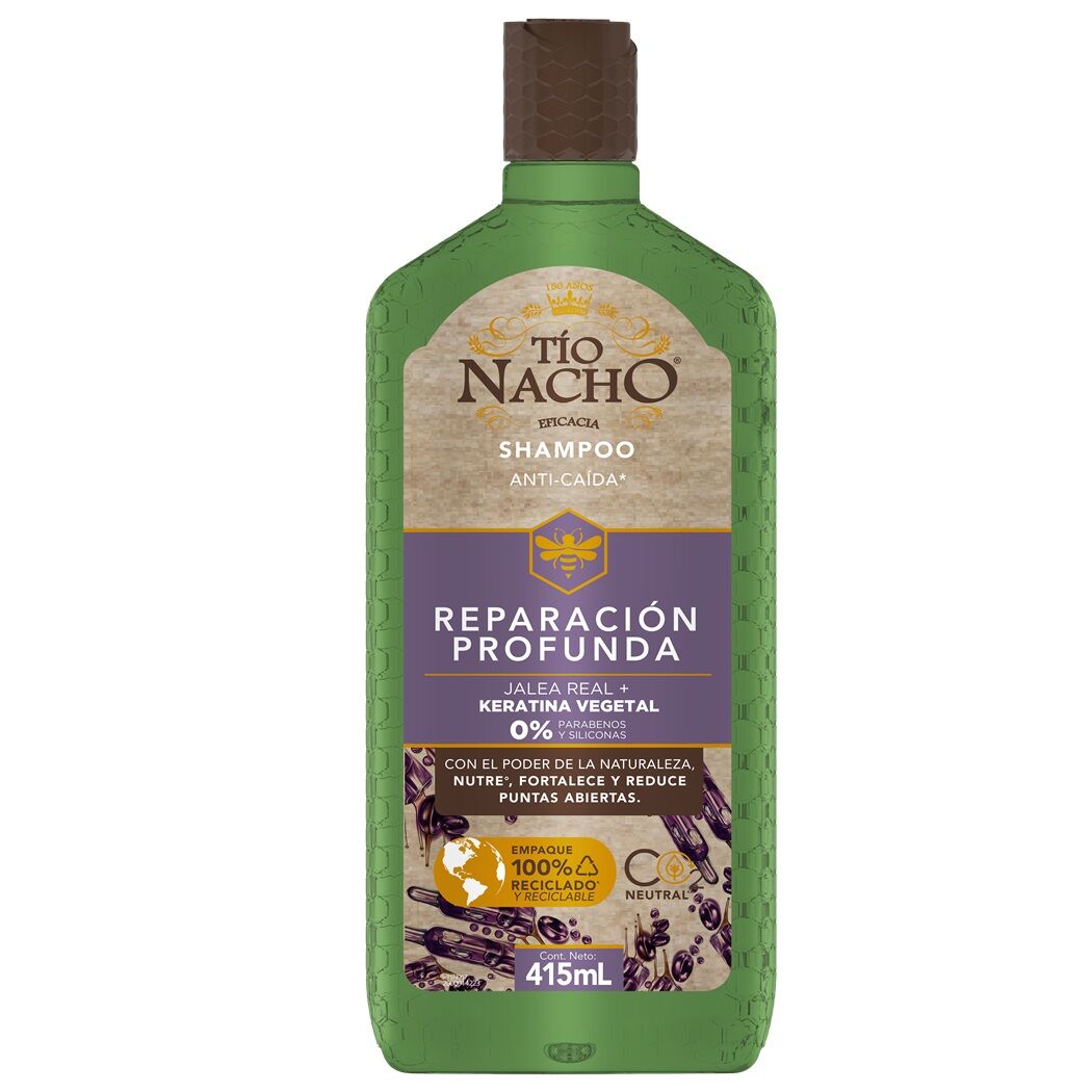 Tío Nacho Shampoo Keratina Vegetal 415ml