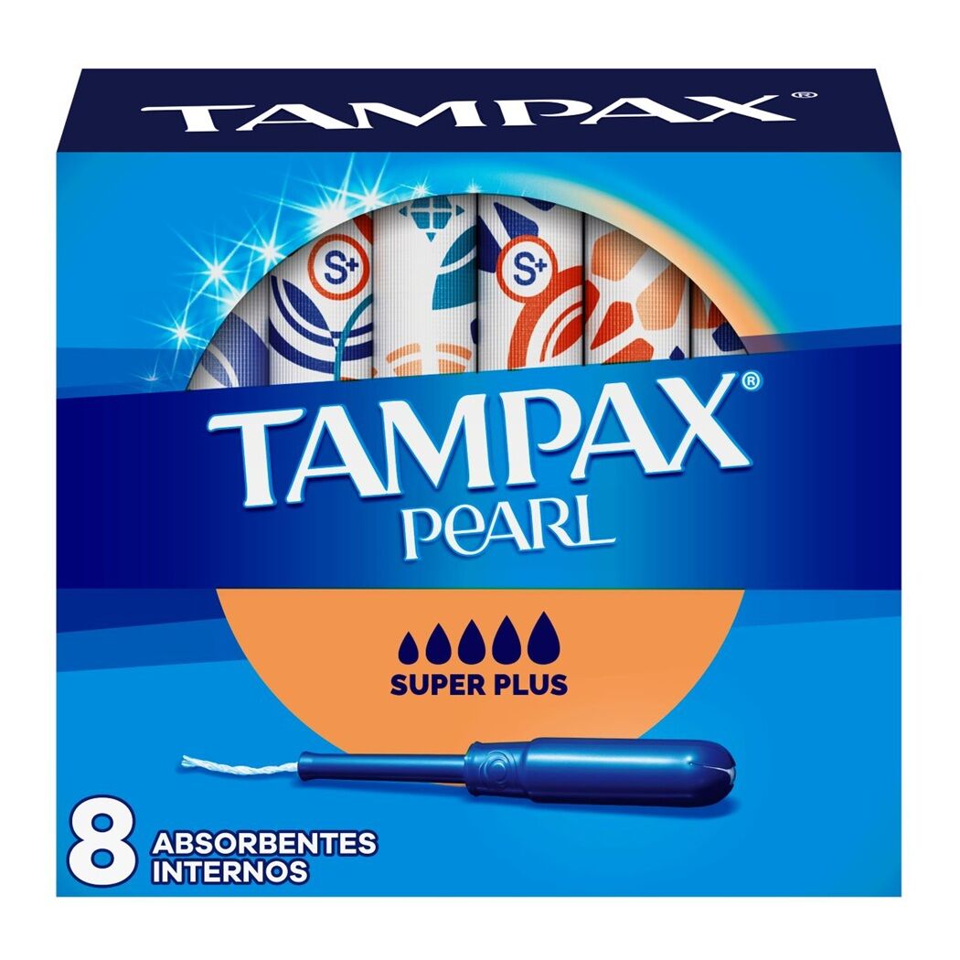 Tampax Pearl Super Plus 8 Unidades