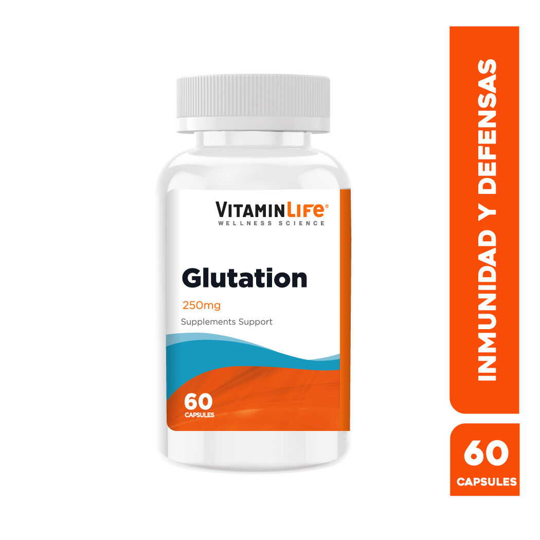 VitaminLife Glutation 250mg 60 Cápsulas
