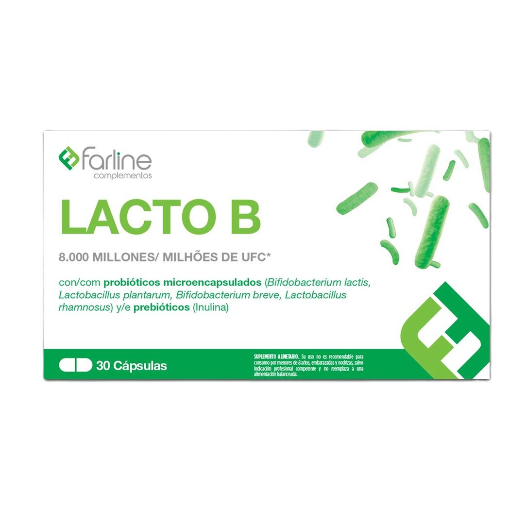Farline Complemento Lacto B 30 Cápsulas